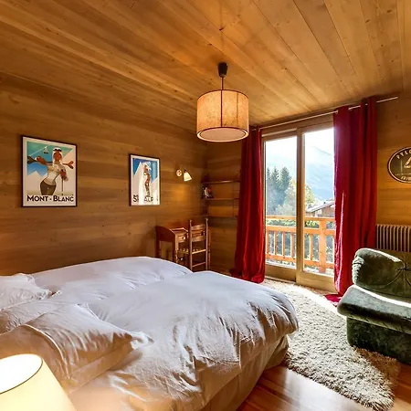 Vaste Et Chaleureux Chalet Vue Mont-blanc