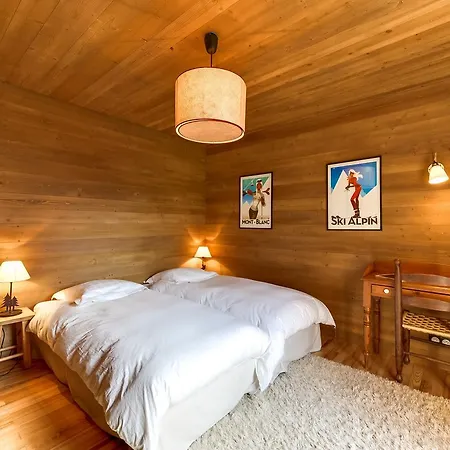 Vaste Et Chaleureux Chalet Vue Mont-blanc Domek alpejski