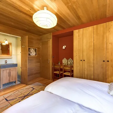 Vaste Et Chaleureux Chalet Vue Mont-blanc Domek alpejski Chamonix